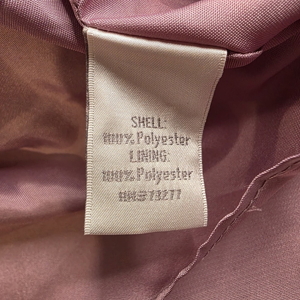 LC Lauren Conrad Runway Collection Faint Mauve Ruffle Halter Top S Ruffle NWT - Picture 7 of 9